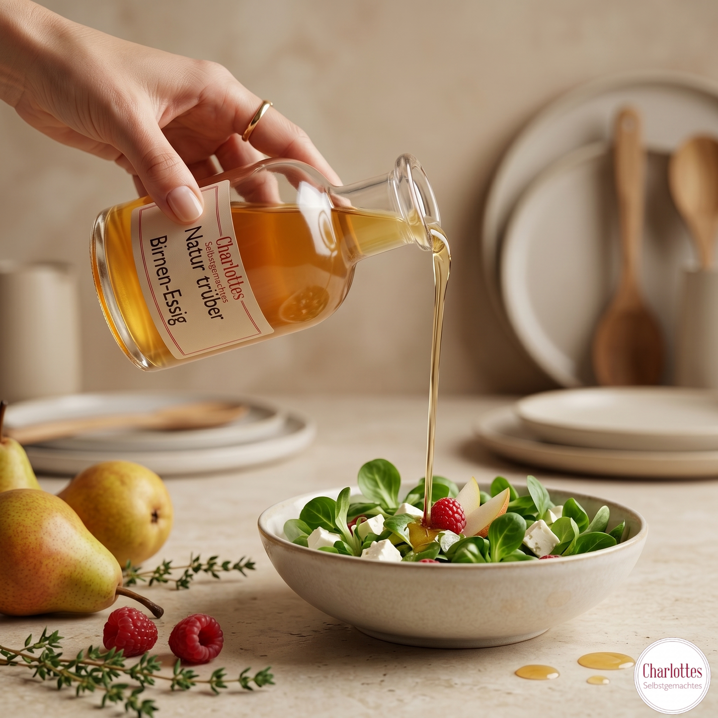 Naturally Cloudy Pear Vinegar