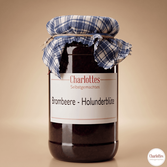 Fruchtaufstrich Brombeere - Holunderblüte