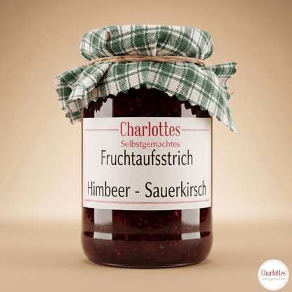 Fruchtaufstrich Himbeer - Sauerkirsch