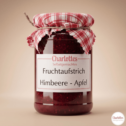 Fruchtaufstrich Himbeere - Apfel