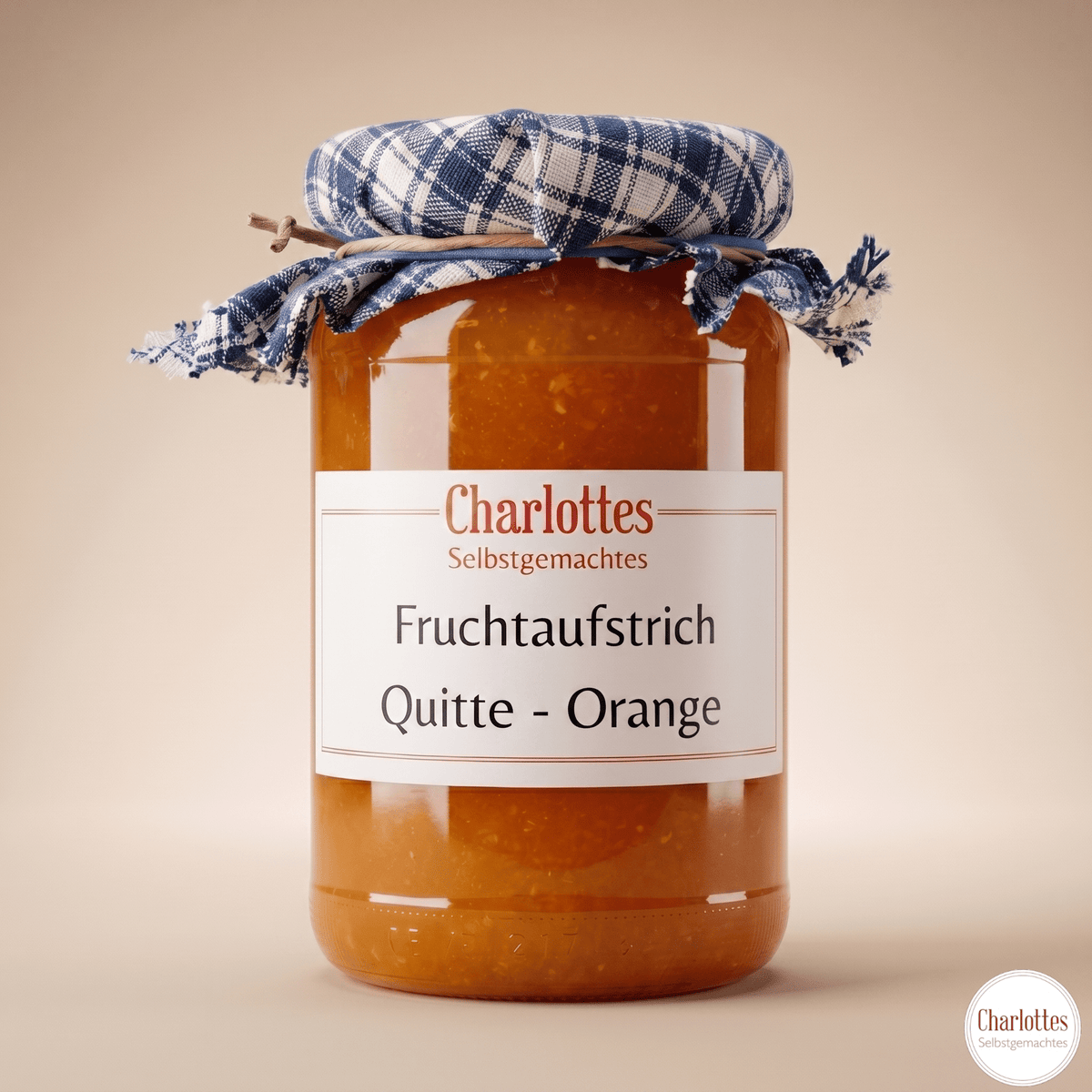 Fruchtaufstrich Quitte - Orange