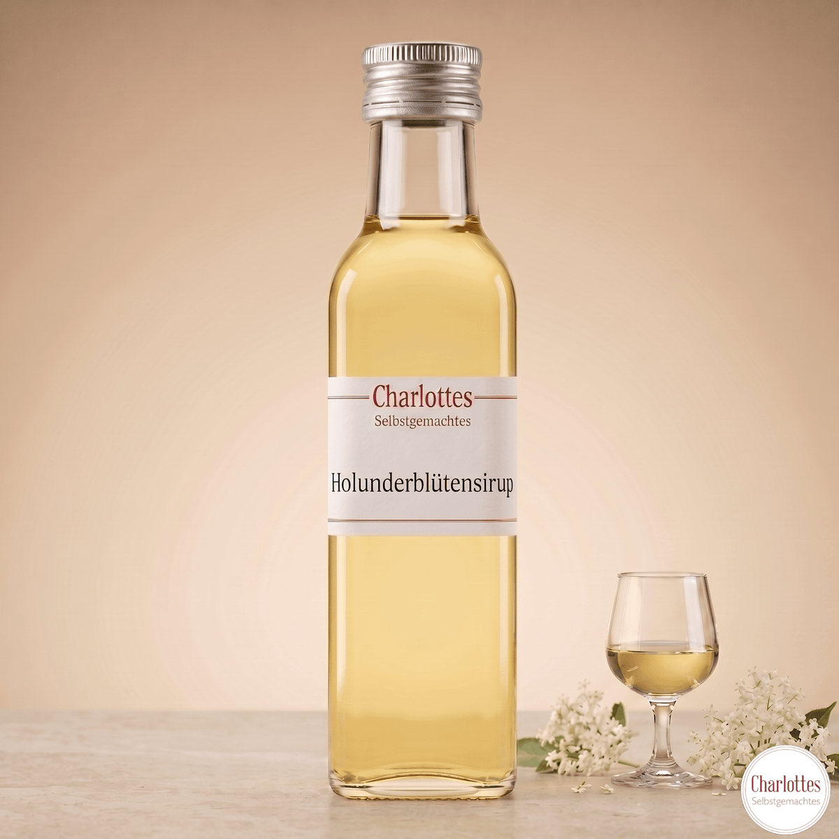 Holunderblütensirup