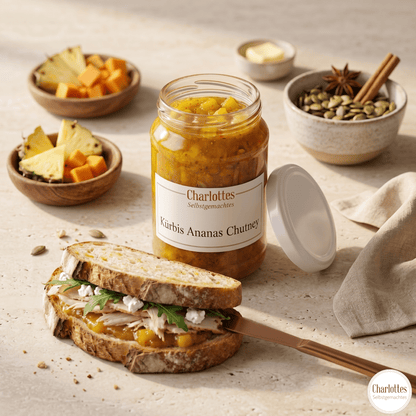 Kürbis Ananas Chutney