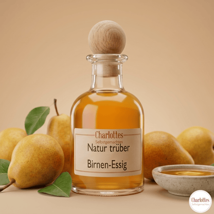 Naturtrüber Birnen - Essig - Charlottes Selbstgemachtes